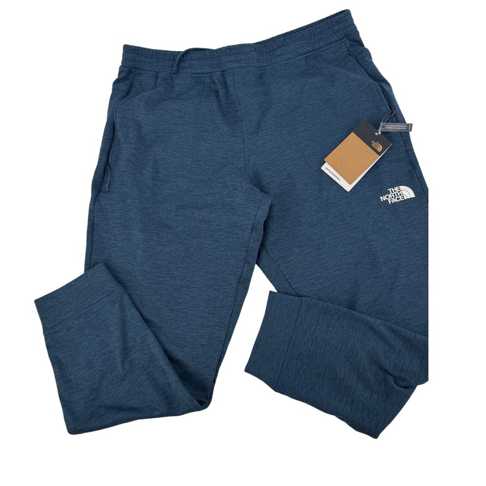 The North Face Jogger Sweatpants Mens Large Blue Heathered NF0A7UJM NWT Active